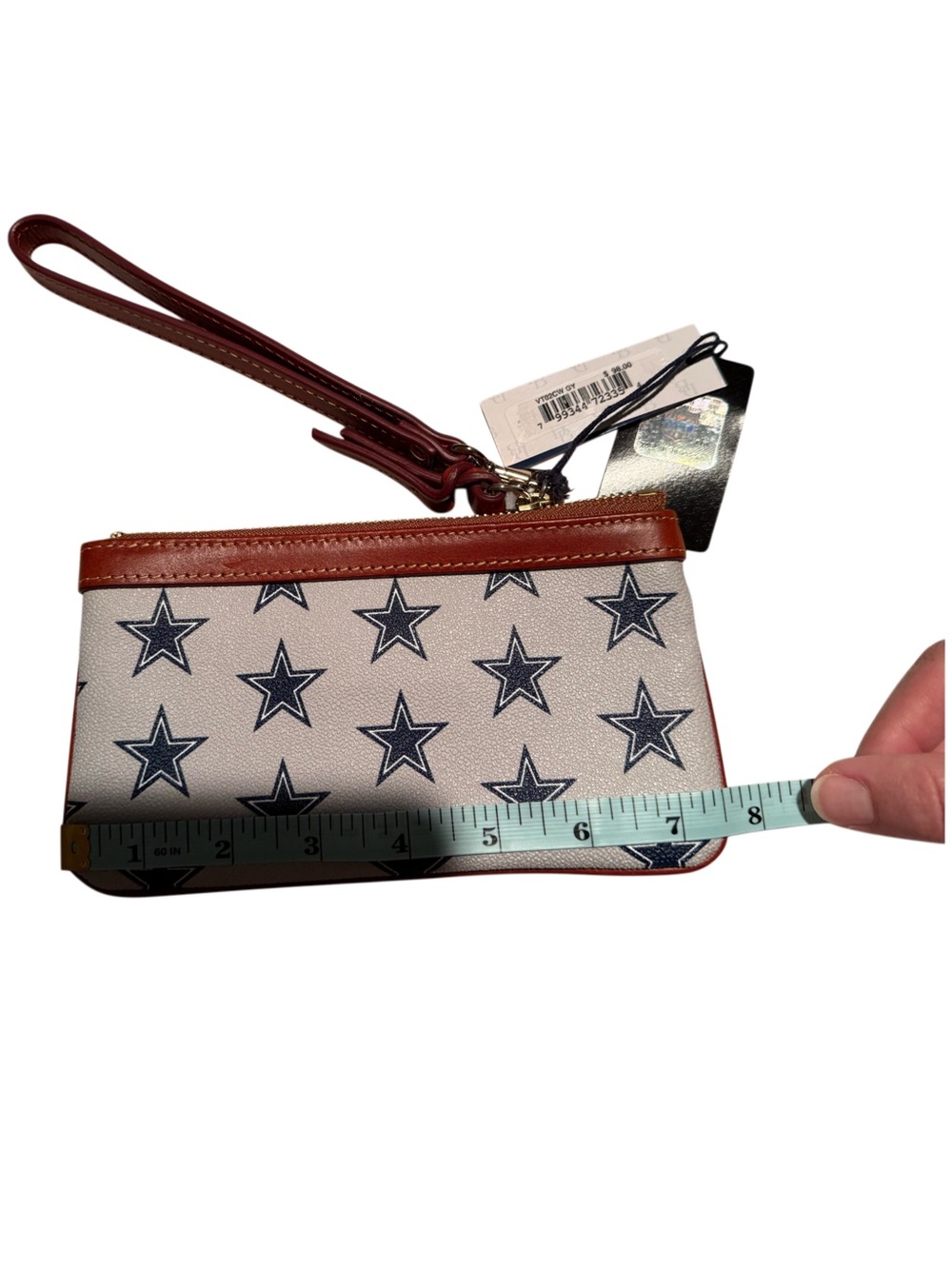 Dooney & Bourke Dallas Cowboy’s Wristlet (8”x4.5”) - Picture 8 of 10